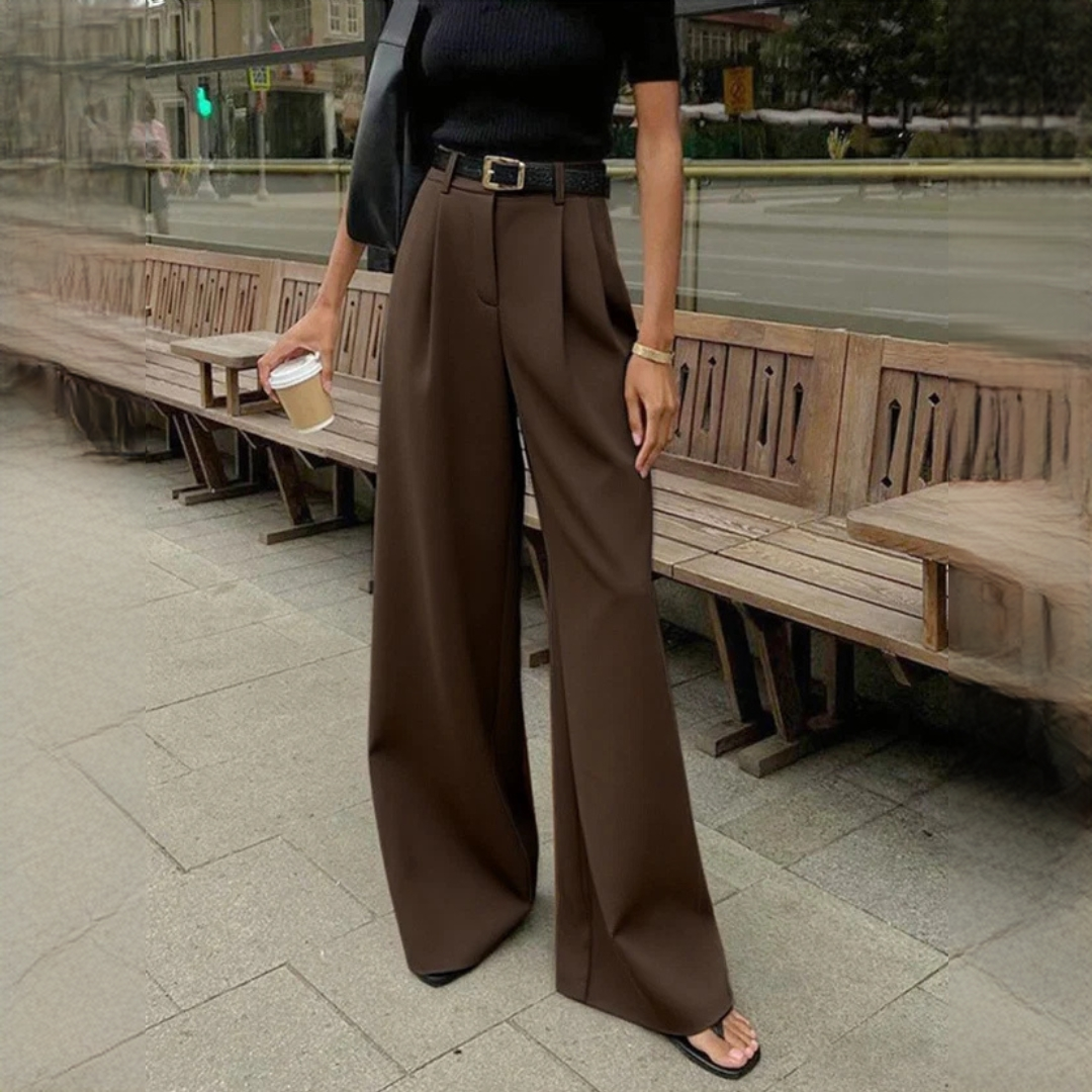 Marlene - Modische Hose mit weitem Schnitt