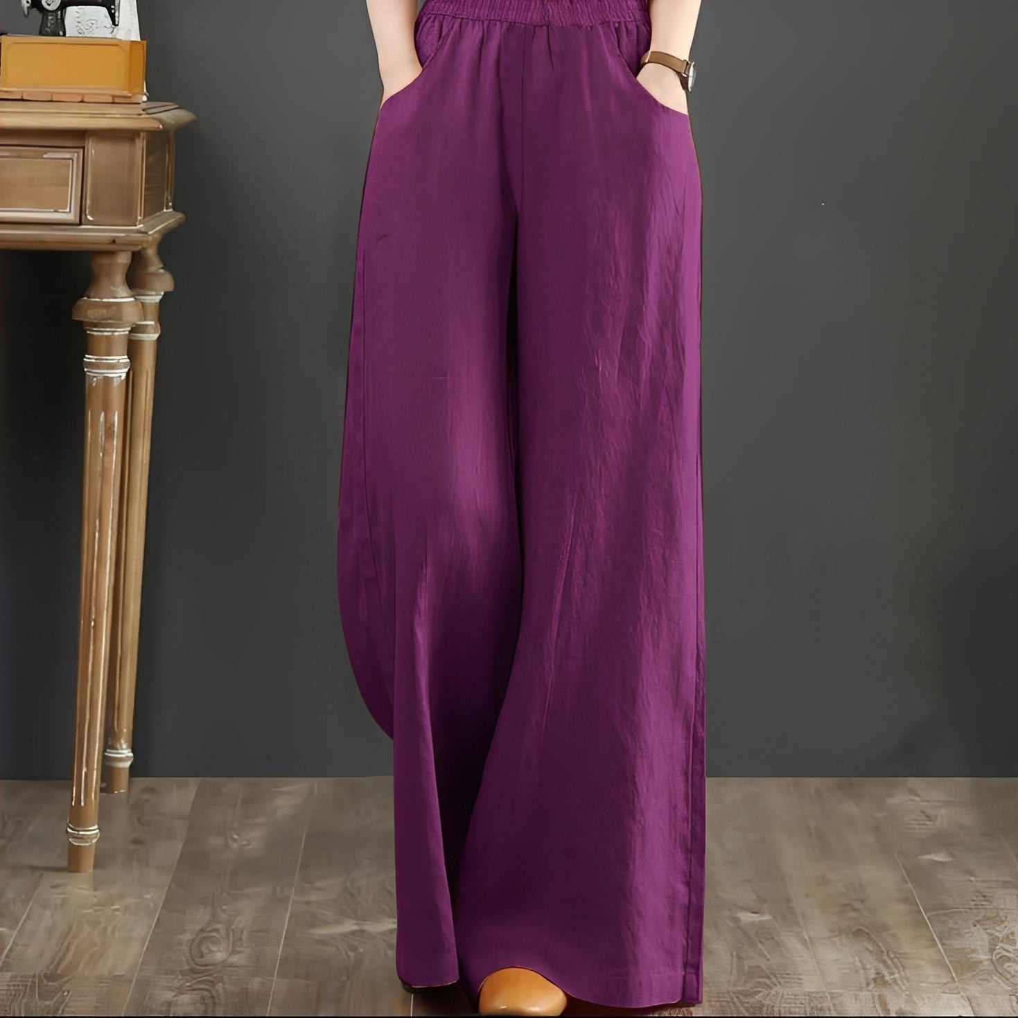 Dorothy - Bequeme Hose mit weitem Bein für Damen