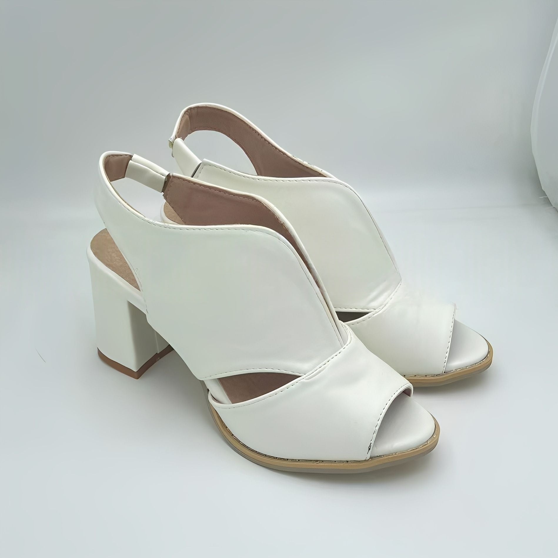 Anita - Stilvolle Peep-Toe-Sandalen