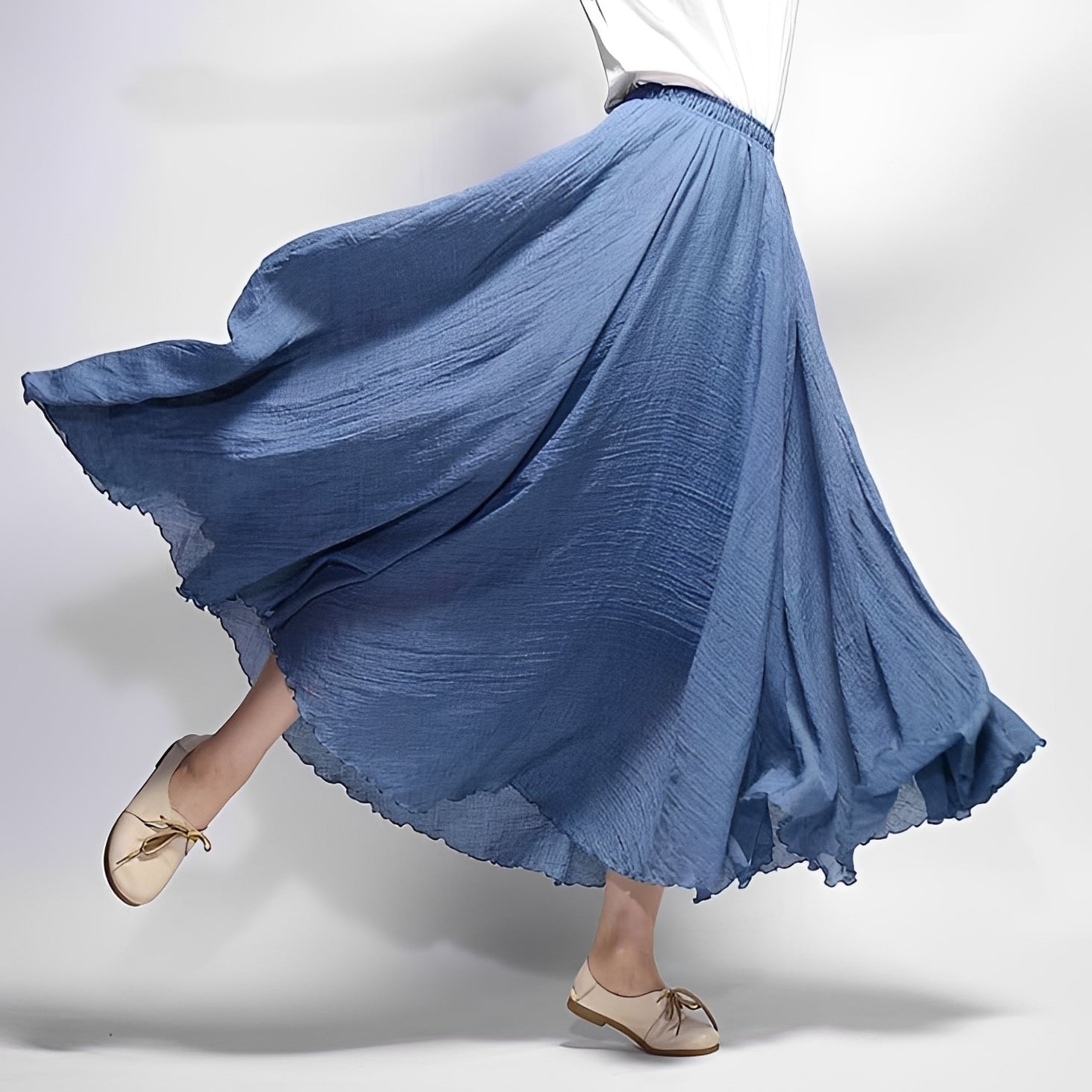 Alina - Fließender Bohemian-Maxi-Rock