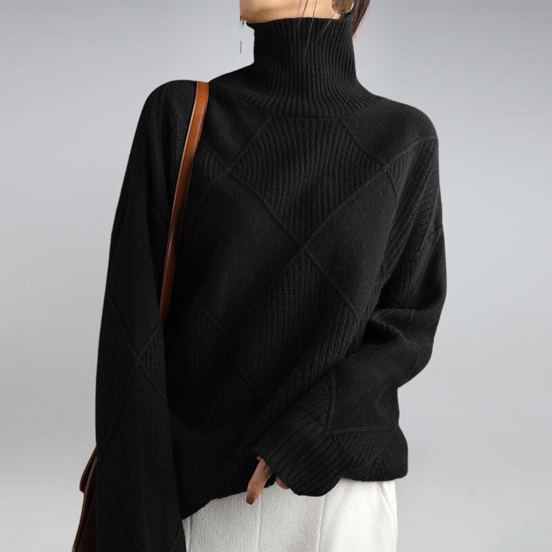 Camille - Eleganter und gemütlicher Rollkragenpullover