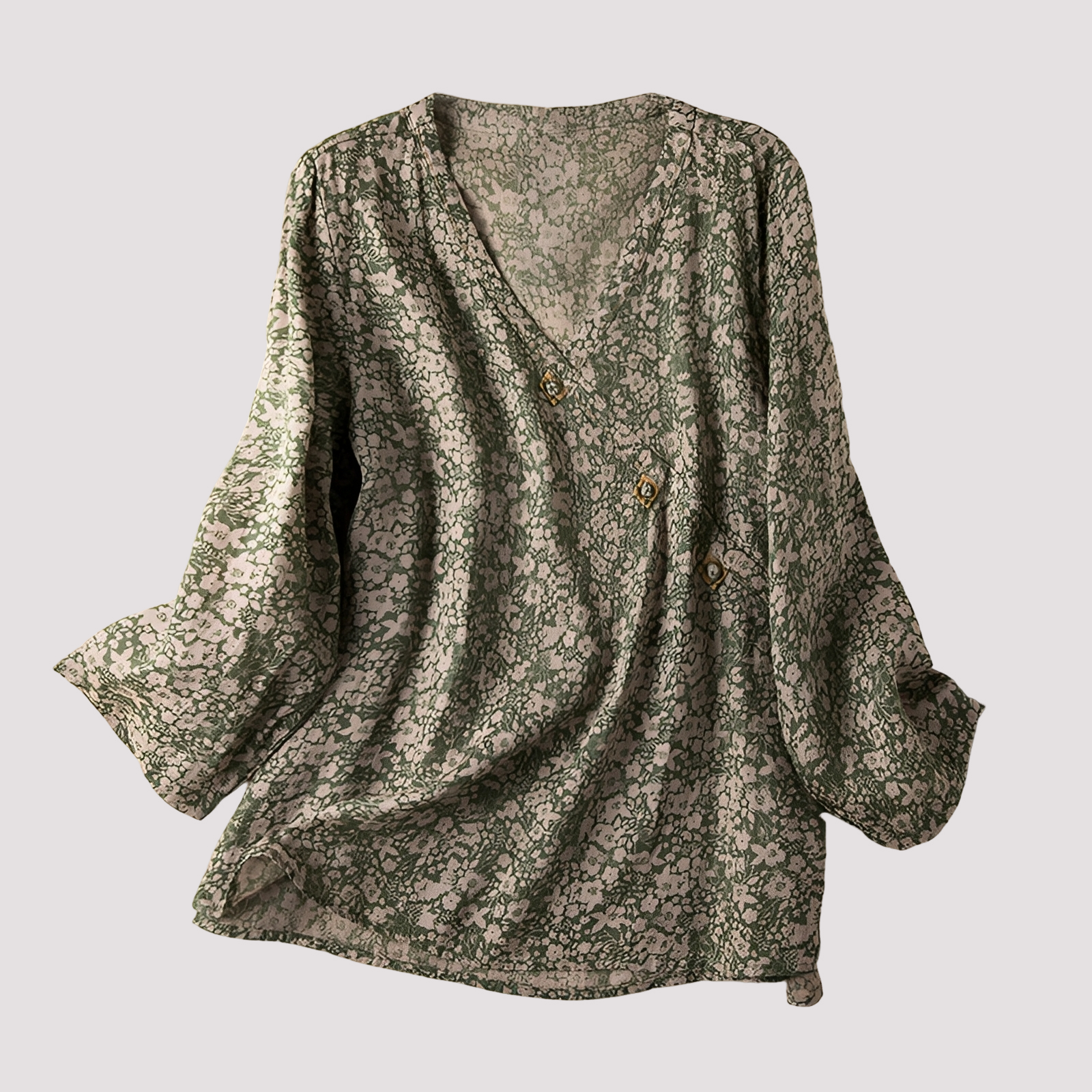 Monica - Stilvolle Bluse mit Blumenmuster für Damen