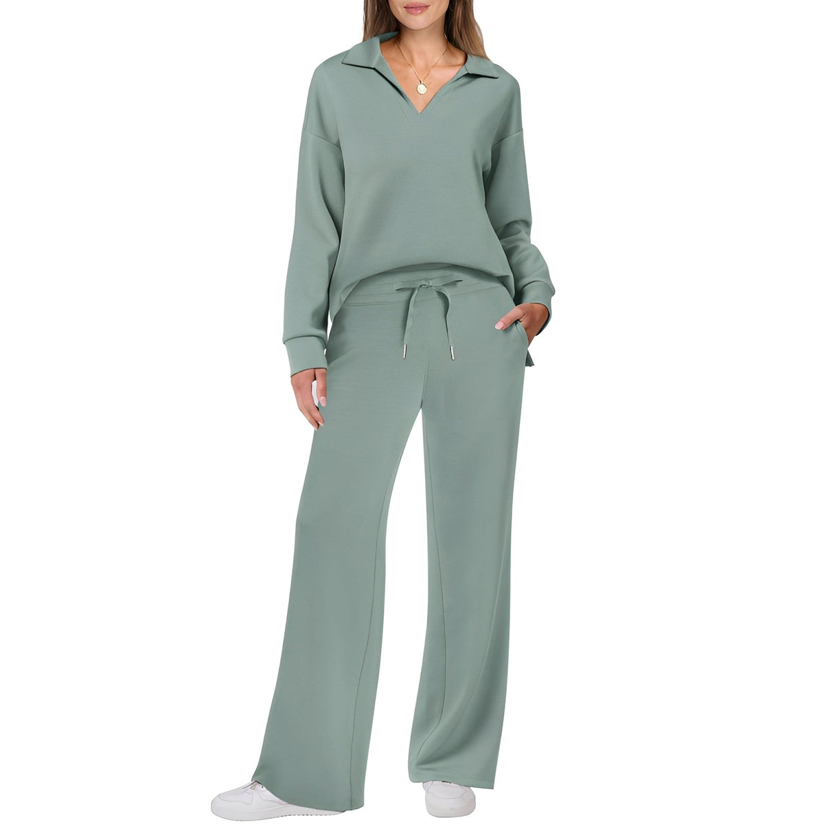 Carmena - Bequemes und angenehmes Hosen-Set