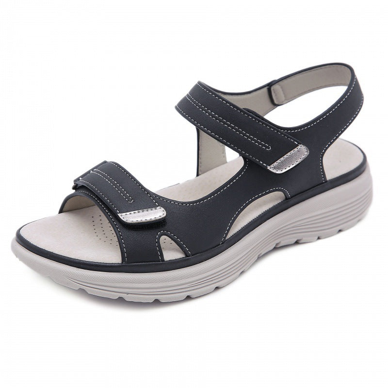 Hanna - Lässige, leichte Plateausandalen für Damen