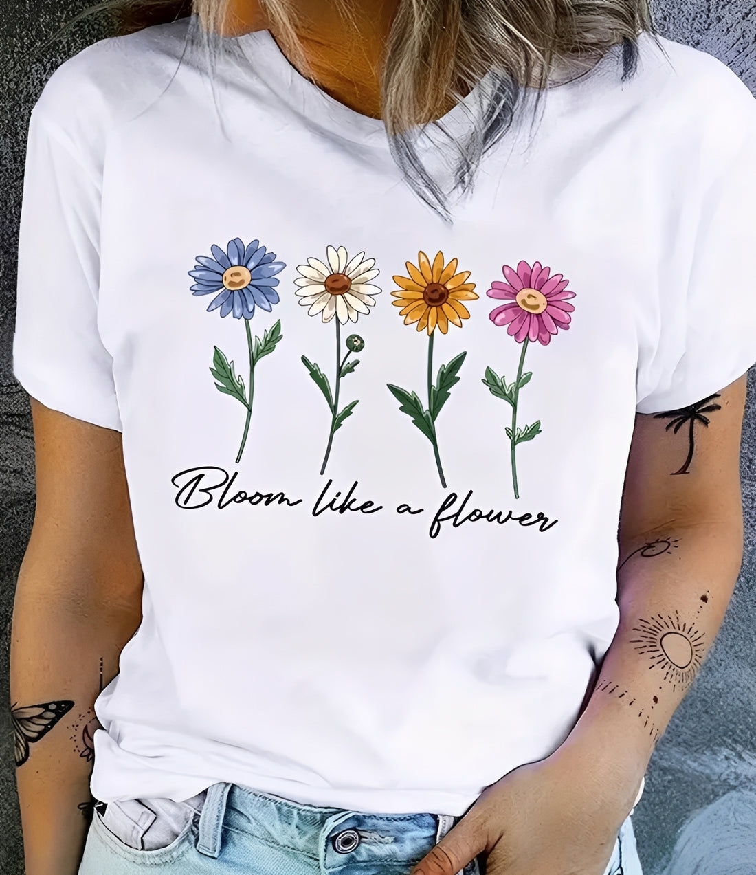 Julia - Stilvolles bedrucktes T-Shirt für Damen