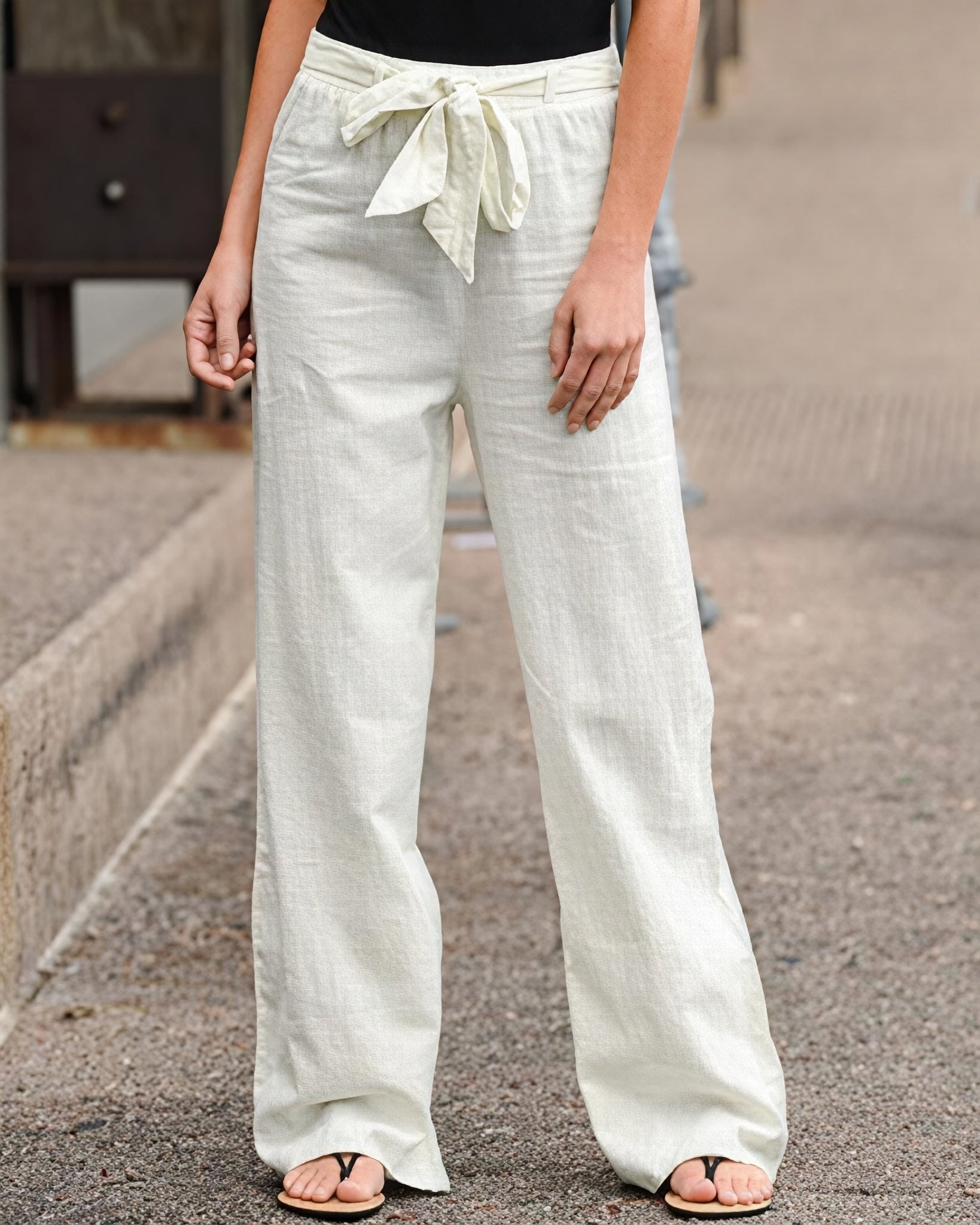 Sarah - Bequeme Hose mit weitem Schnitt