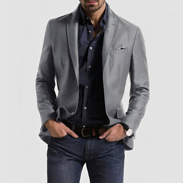 George - Formeller Herrenblazer mit Zweiknopf-Verschluss