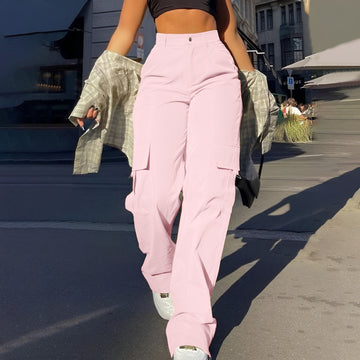 Sophie - Lässige Cargohose mit hoher Taille für Damen