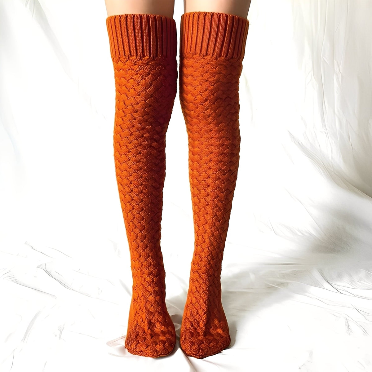 Madeline - Gemütliche Overknee-Socken