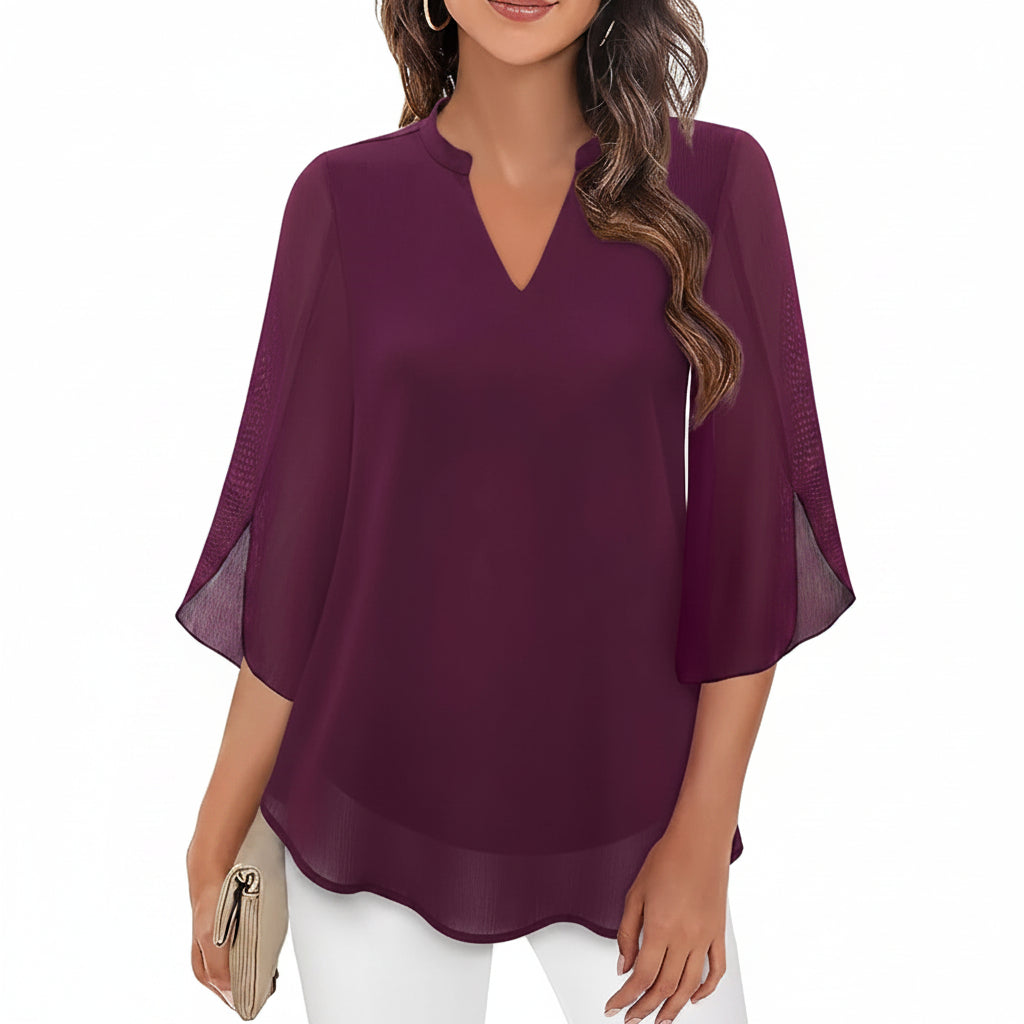 Brianna - Lockere Bluse mit eleganter Silhouette