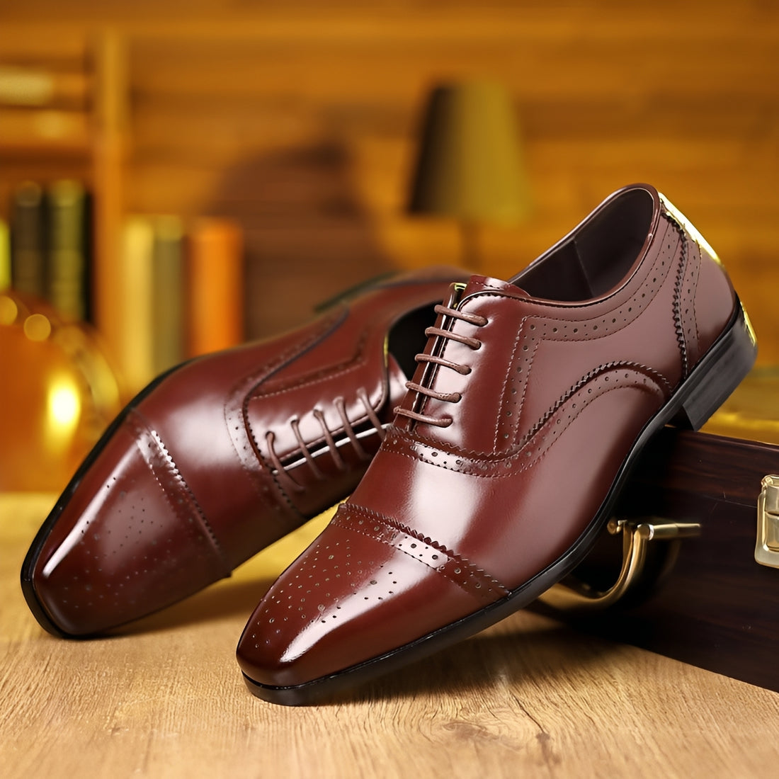 Ronan - Retro-Spitzschuhe für Herren
