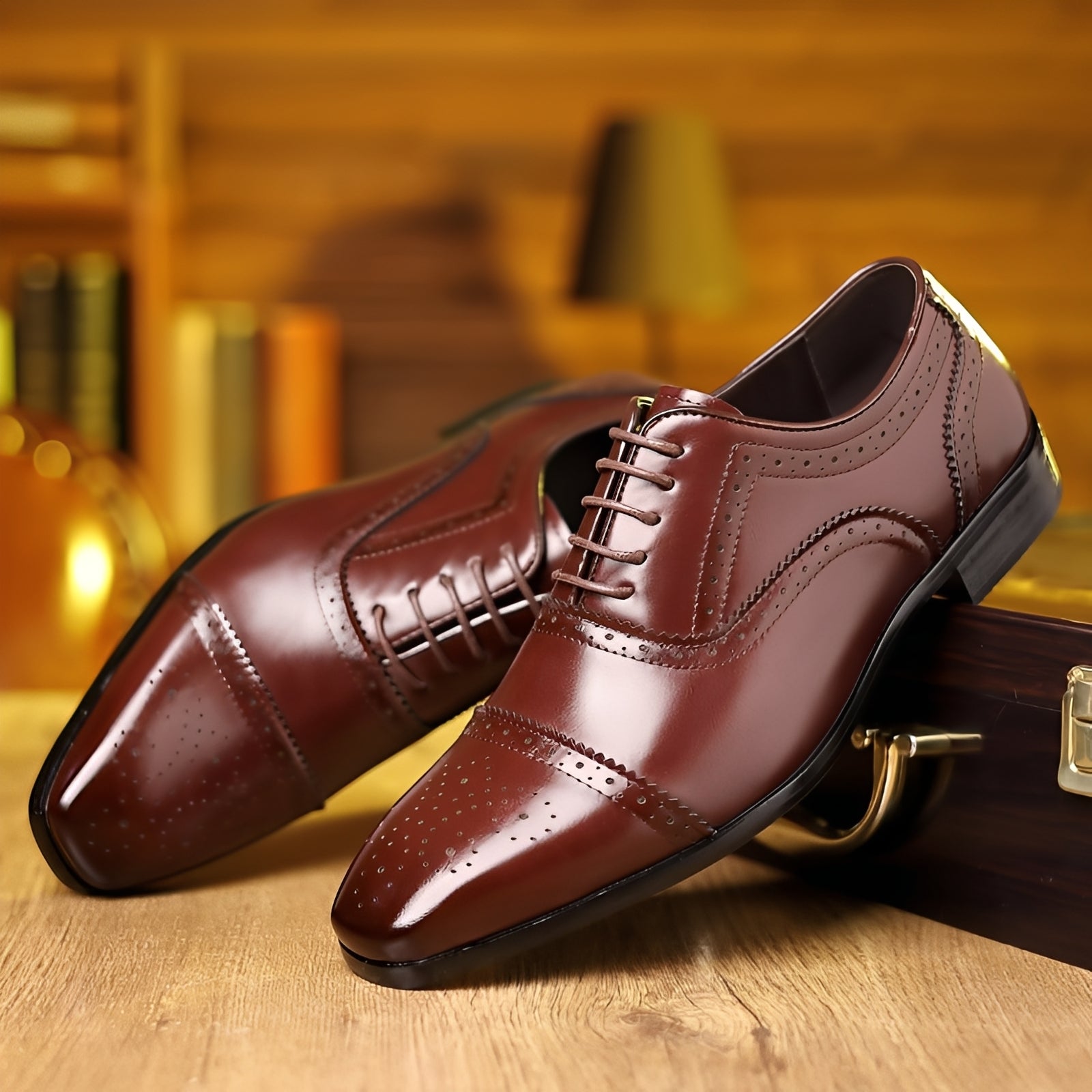 Ronan - Retro-Spitzschuhe für Herren
