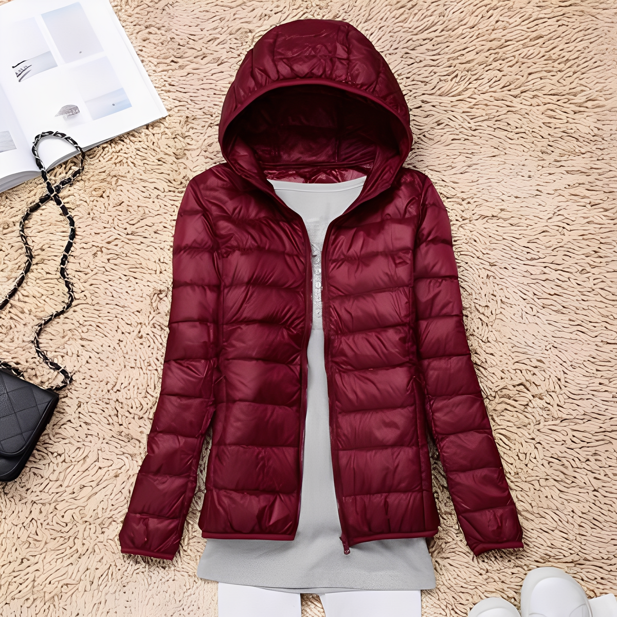 Lyndsay - Bequeme und stilvolle Kapuzenjacke