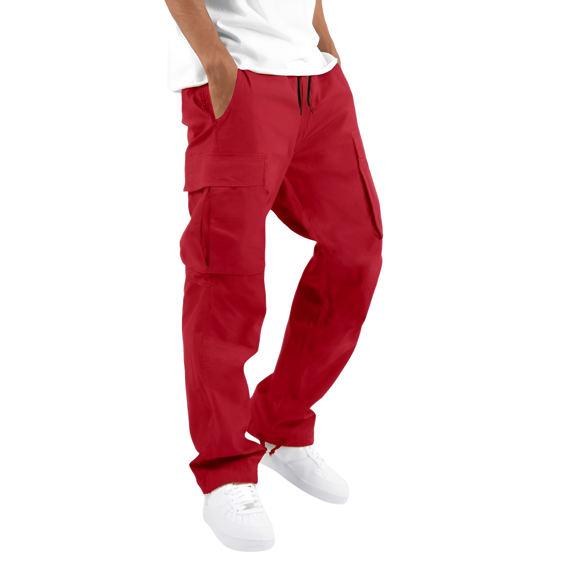Cooper - Weite Herren-Cargohose mit Zugband