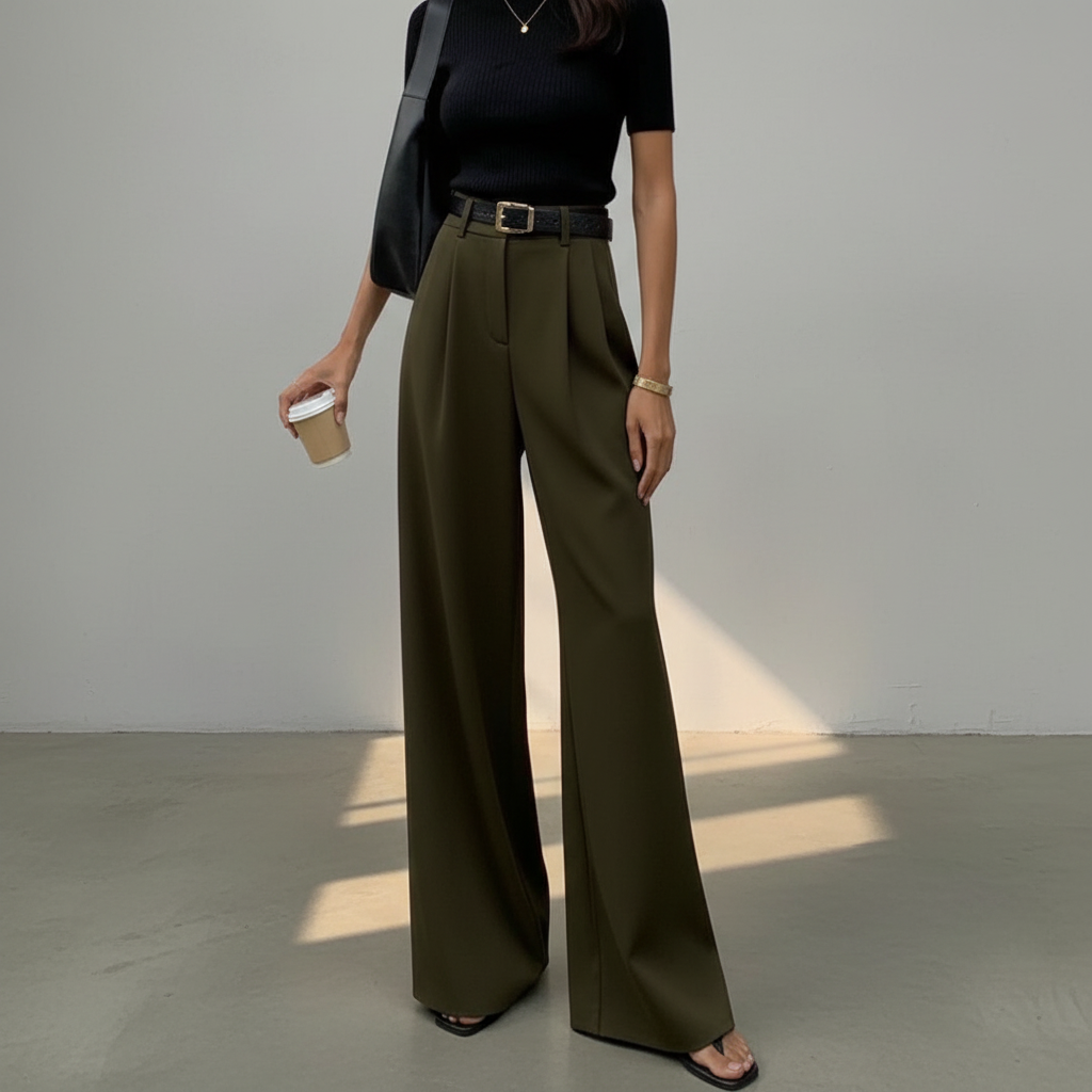 Marlene - Modische Hose mit weitem Schnitt