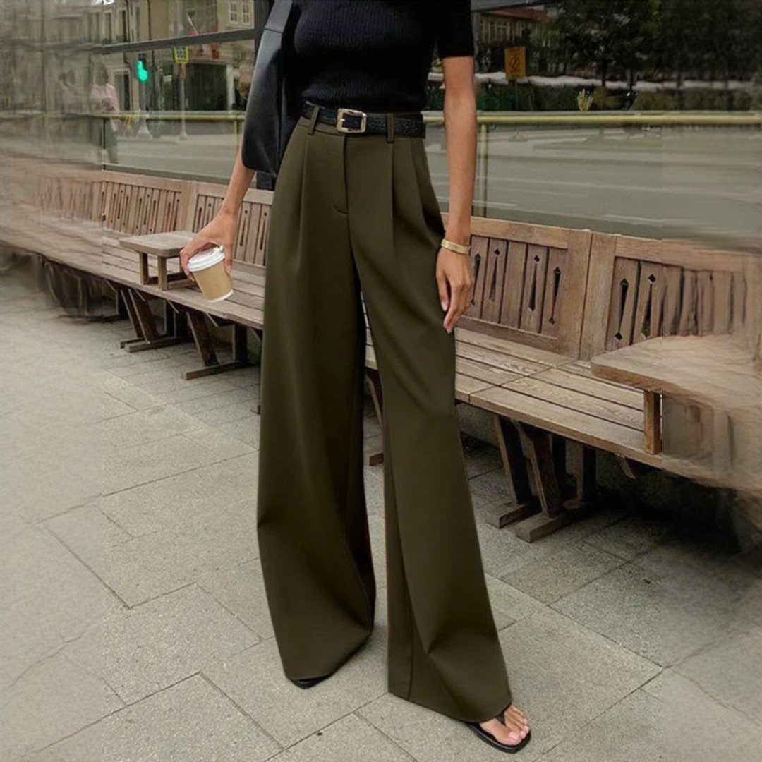 Marlene - Modische Hose mit weitem Schnitt