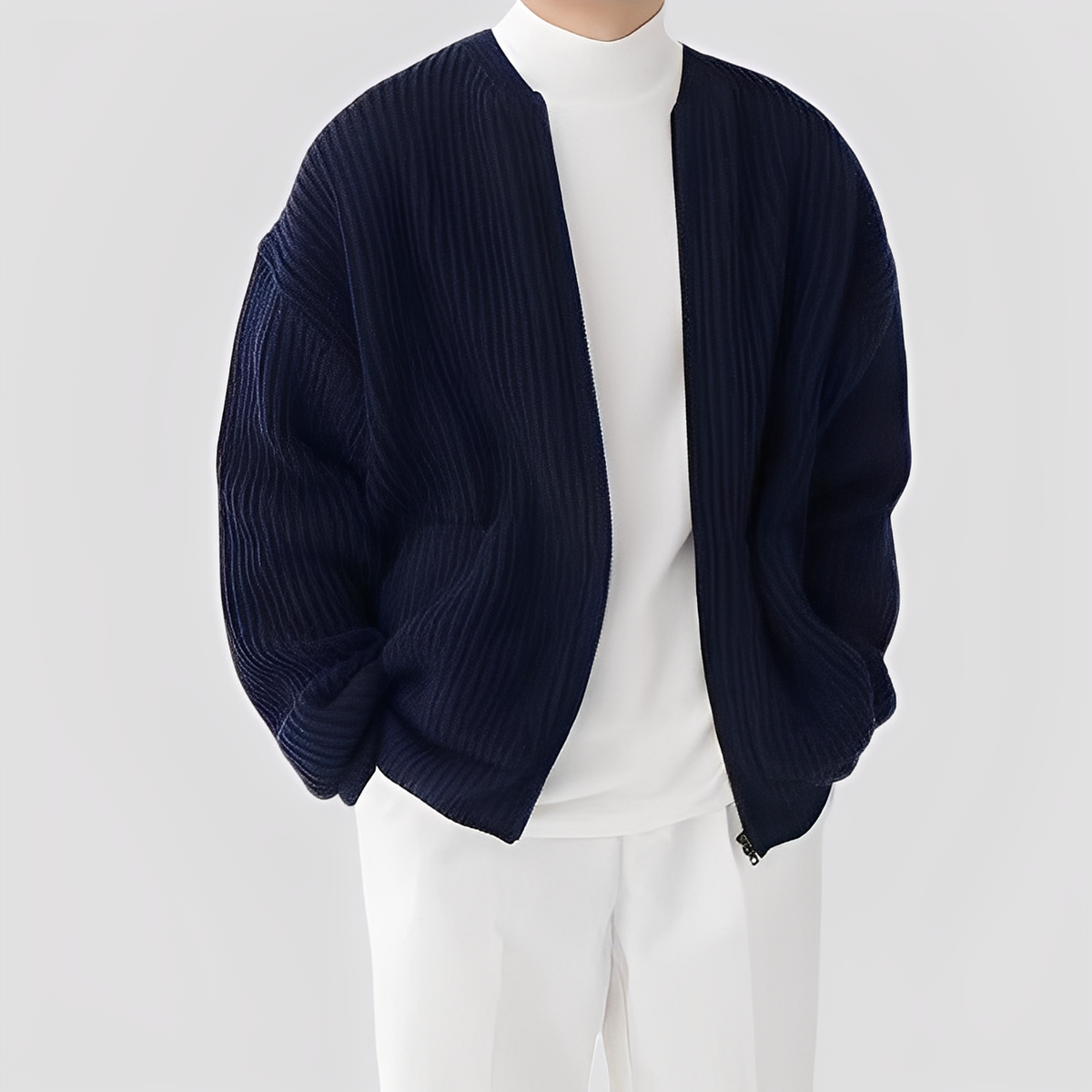 Willy - Komfortable Jacke mit Zipper
