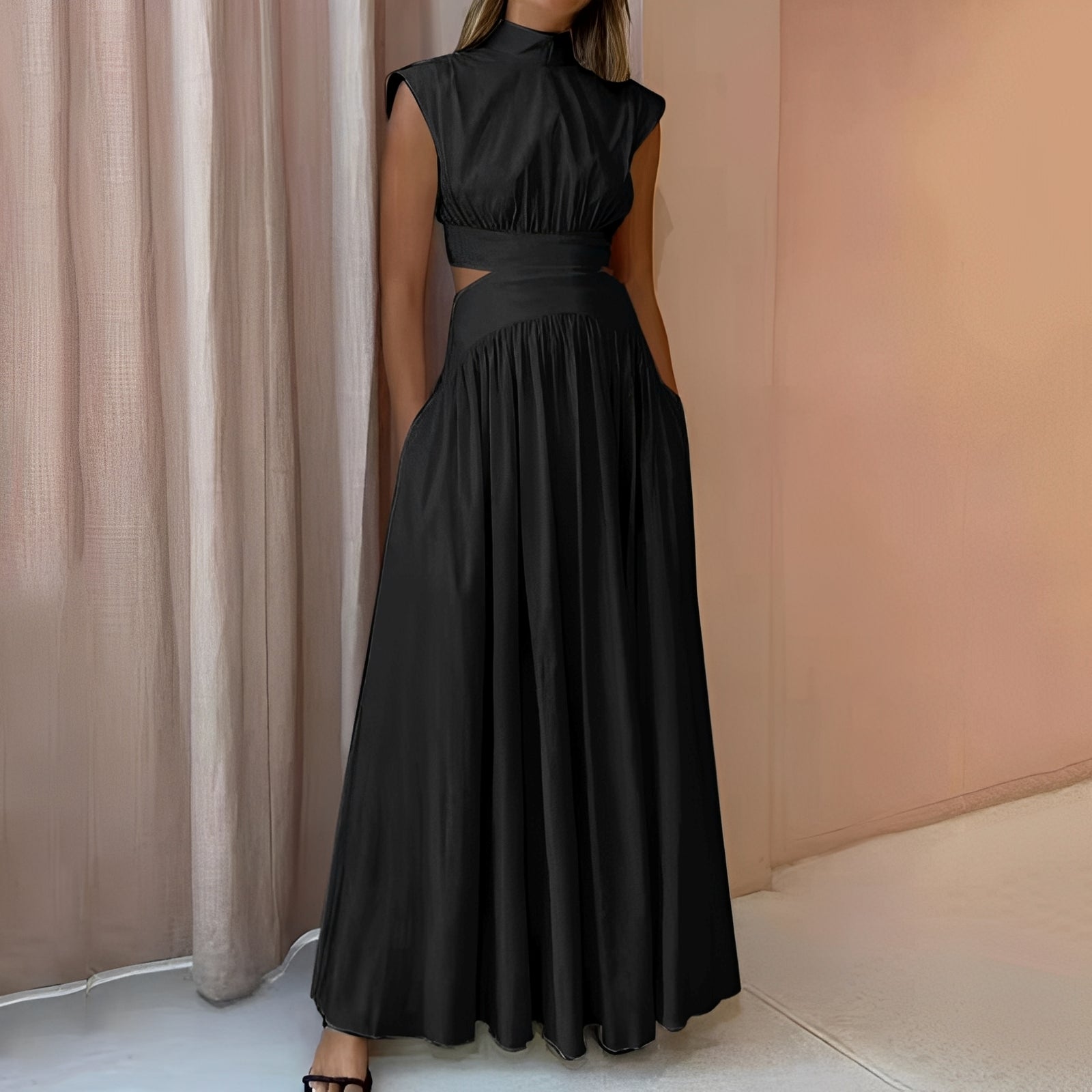 Isabella - Stilvolles Ärmelloses Kleid