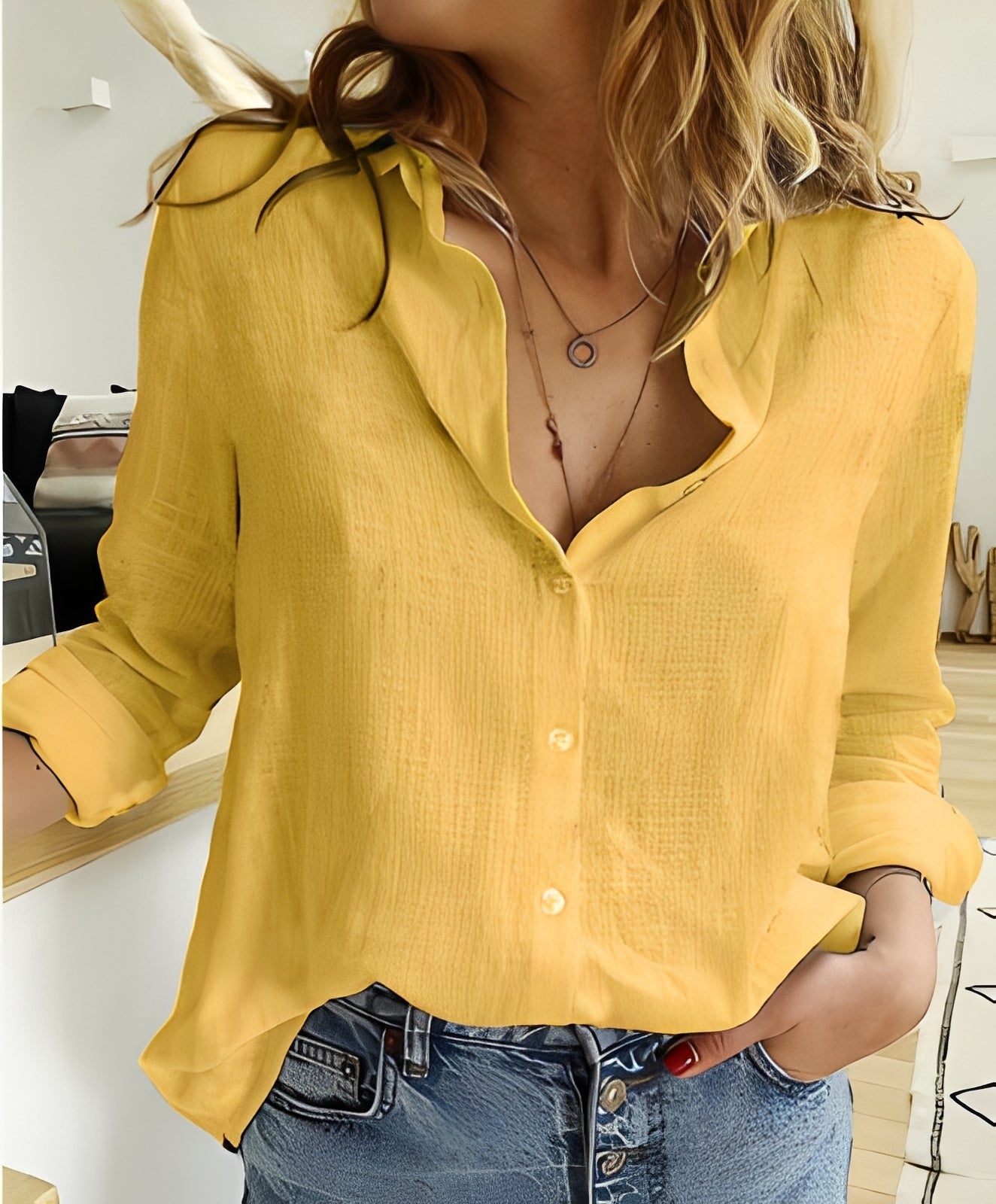 Sandra – Langarmshirt für Damen – Lässig und locker