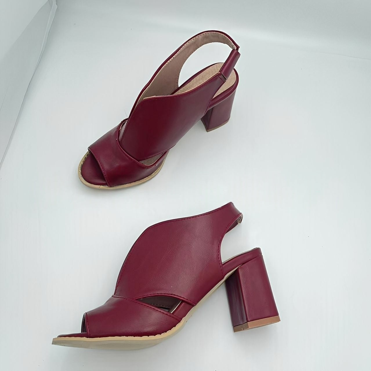 Anita - Stilvolle Peep-Toe-Sandalen