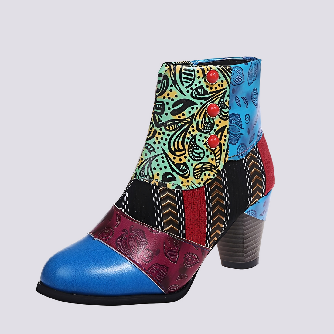 Emma - Bunte Bohemian-Stiefel