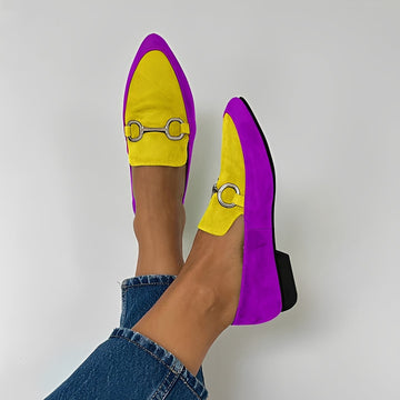 Vinnie - Stilvolle Bunte Spitzloafer