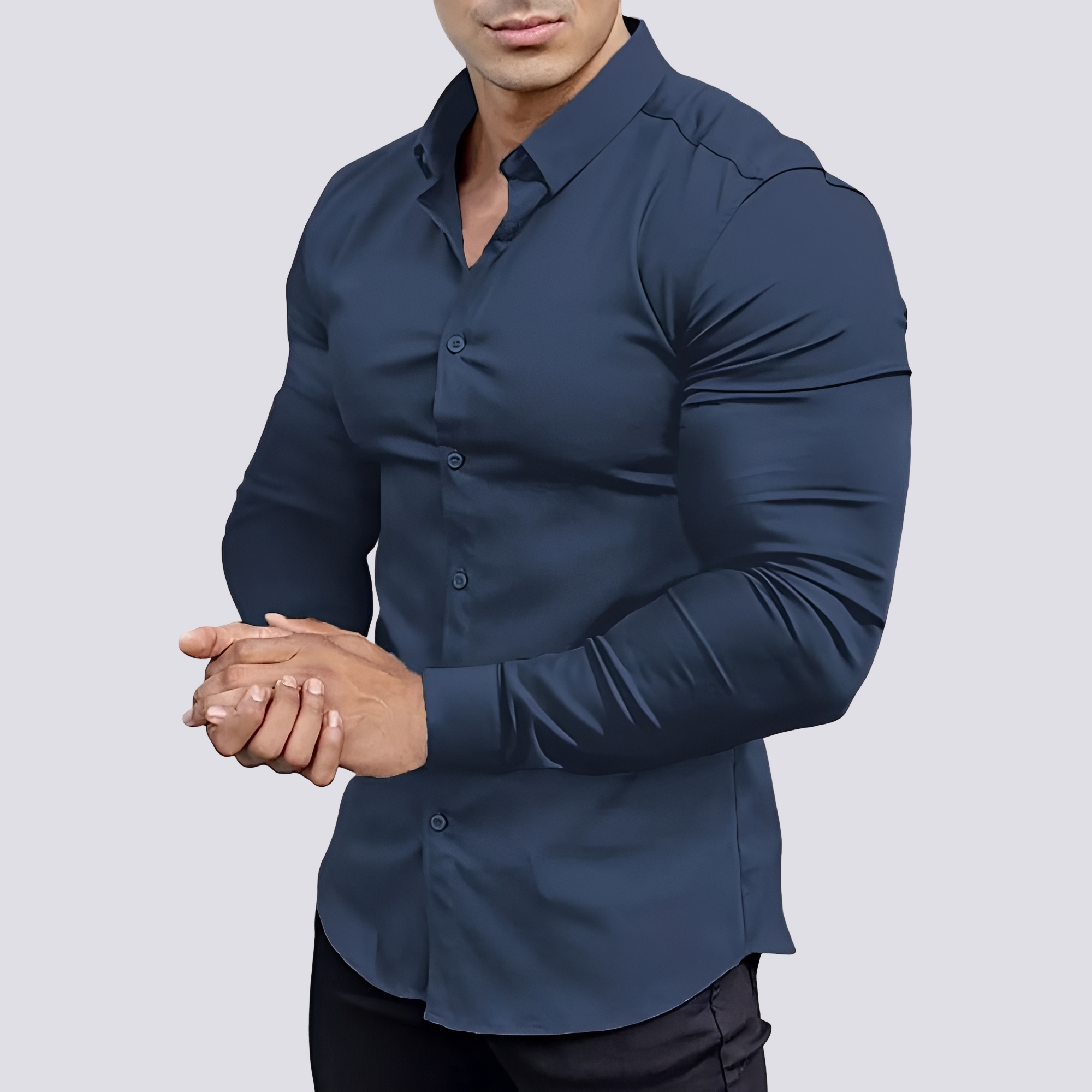 Benson - Lässiges Slim-Fit Hemd