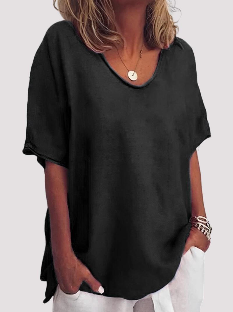Joanne - Lässige, locker sitzende Bluse für Damen