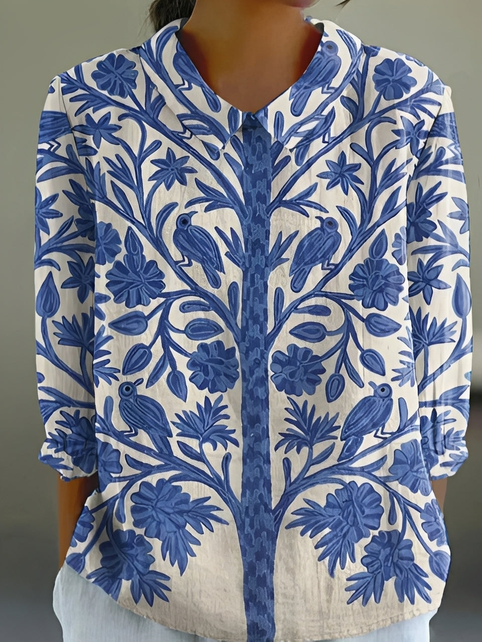 Alfie - Stilvolles, locker sitzendes Shirt mit Print für Damen