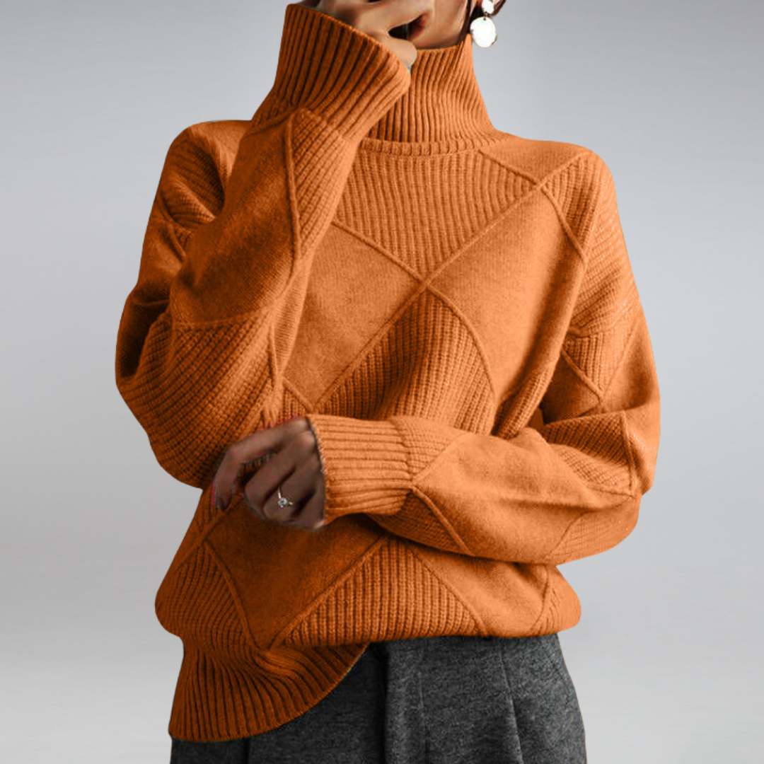 Camille - Eleganter und gemütlicher Rollkragenpullover