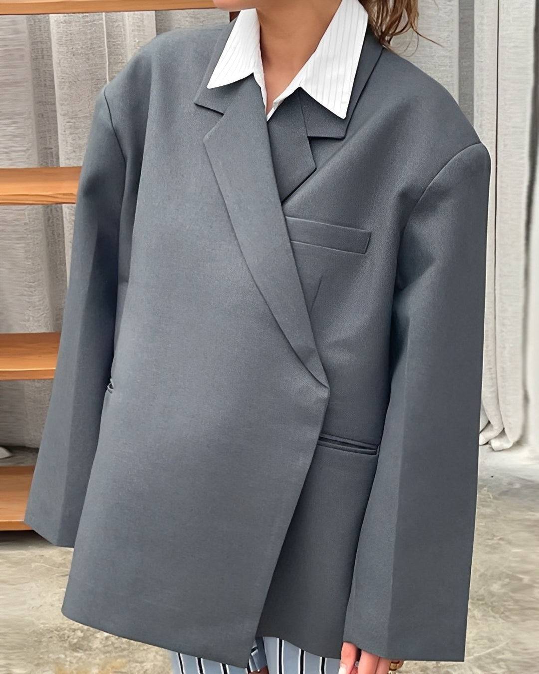 Carolyn - Lässiger lockerer Blazer