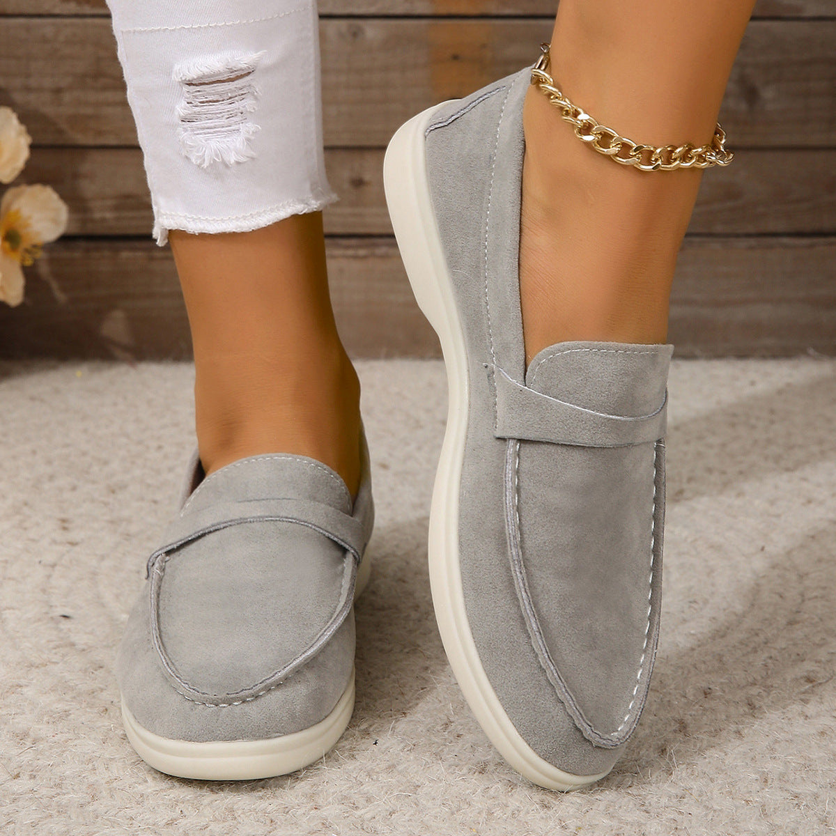 Rory - Lässige flache Loafer