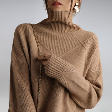 Camille - Eleganter und gemütlicher Rollkragenpullover