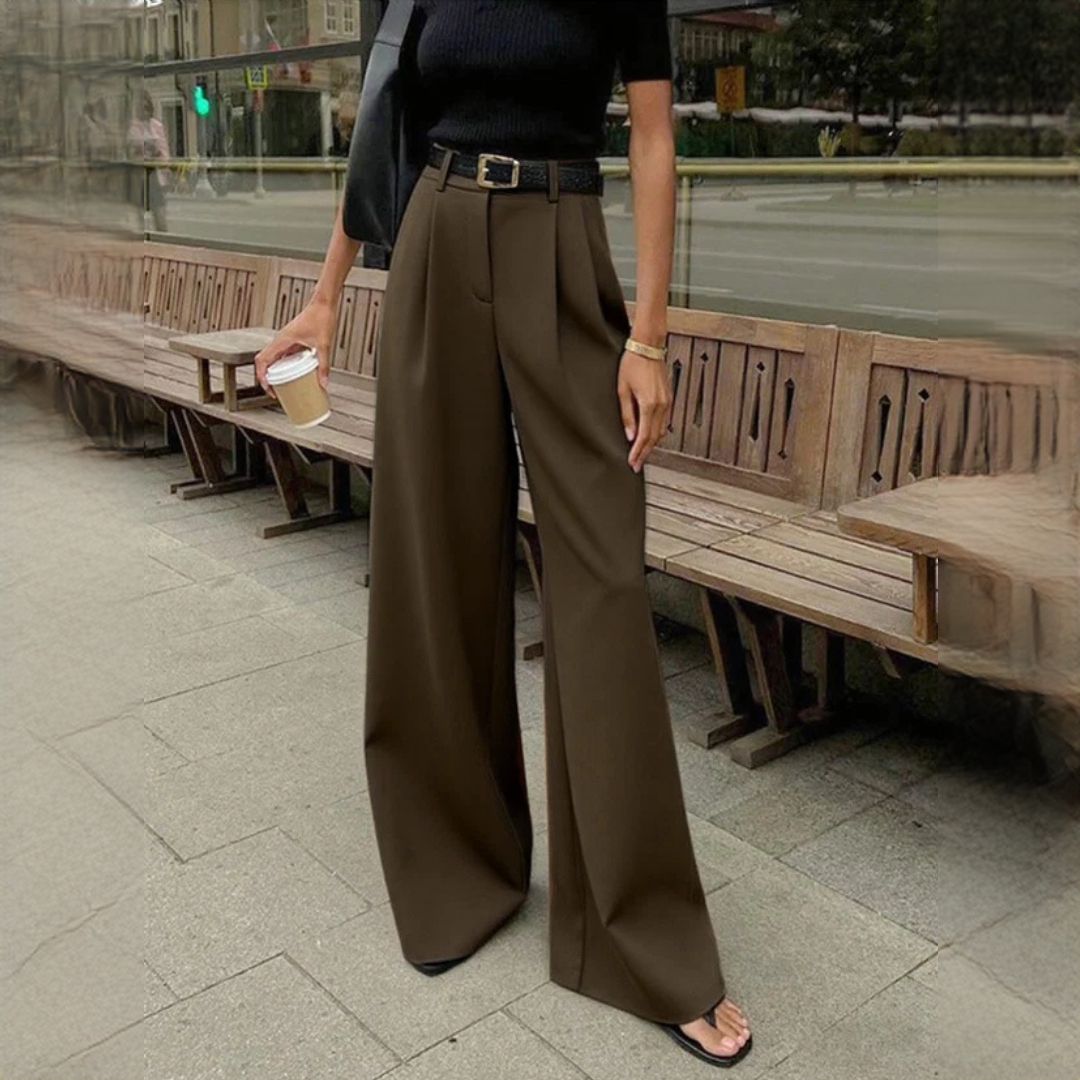 Marlene - Modische Hose mit weitem Schnitt