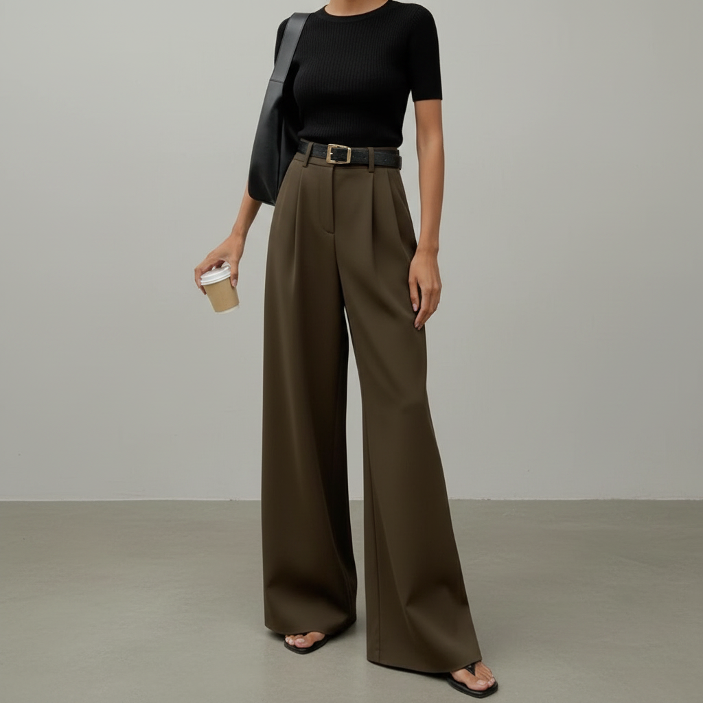 Marlene - Modische Hose mit weitem Schnitt