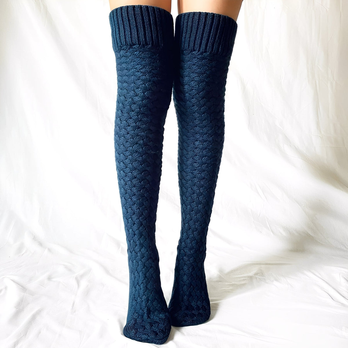 Madeline - Gemütliche Overknee-Socken