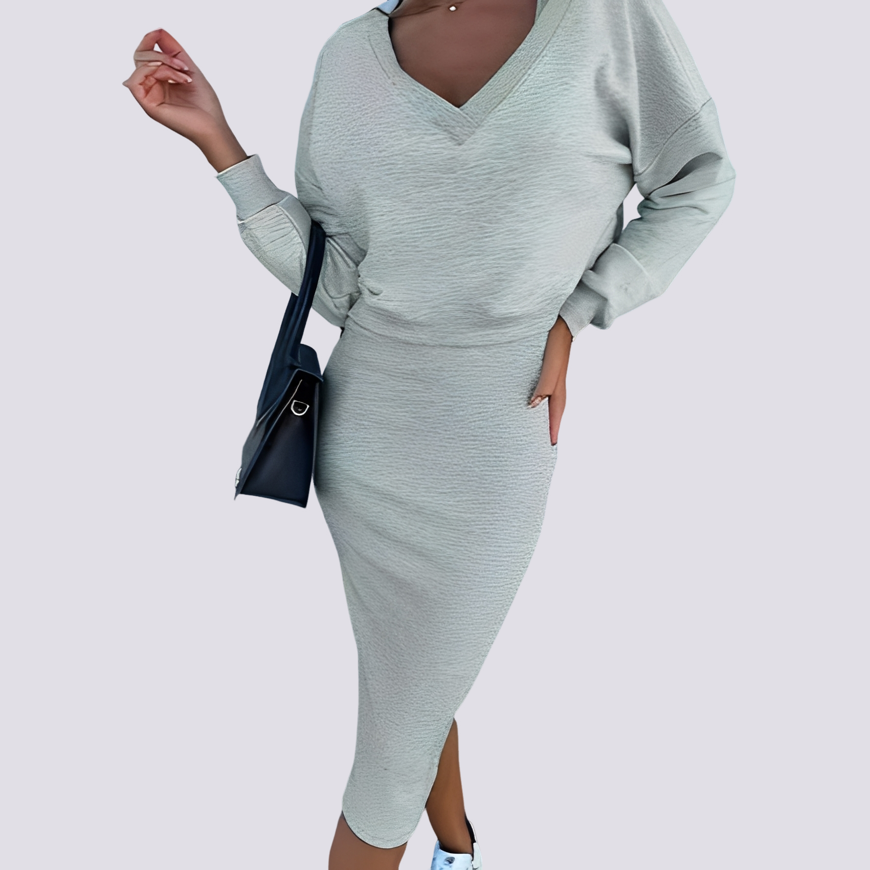 Elsie - Stilvolles Zweiteiliges Kleid-Set