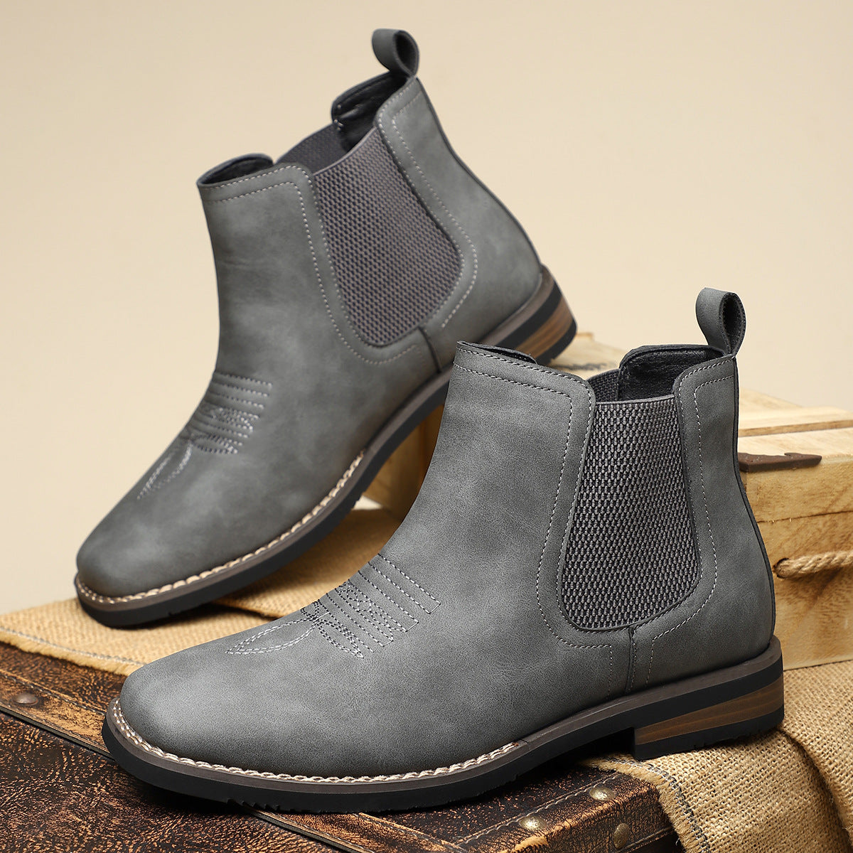 Carson - Stilvolle Stiefel bis zur Wade