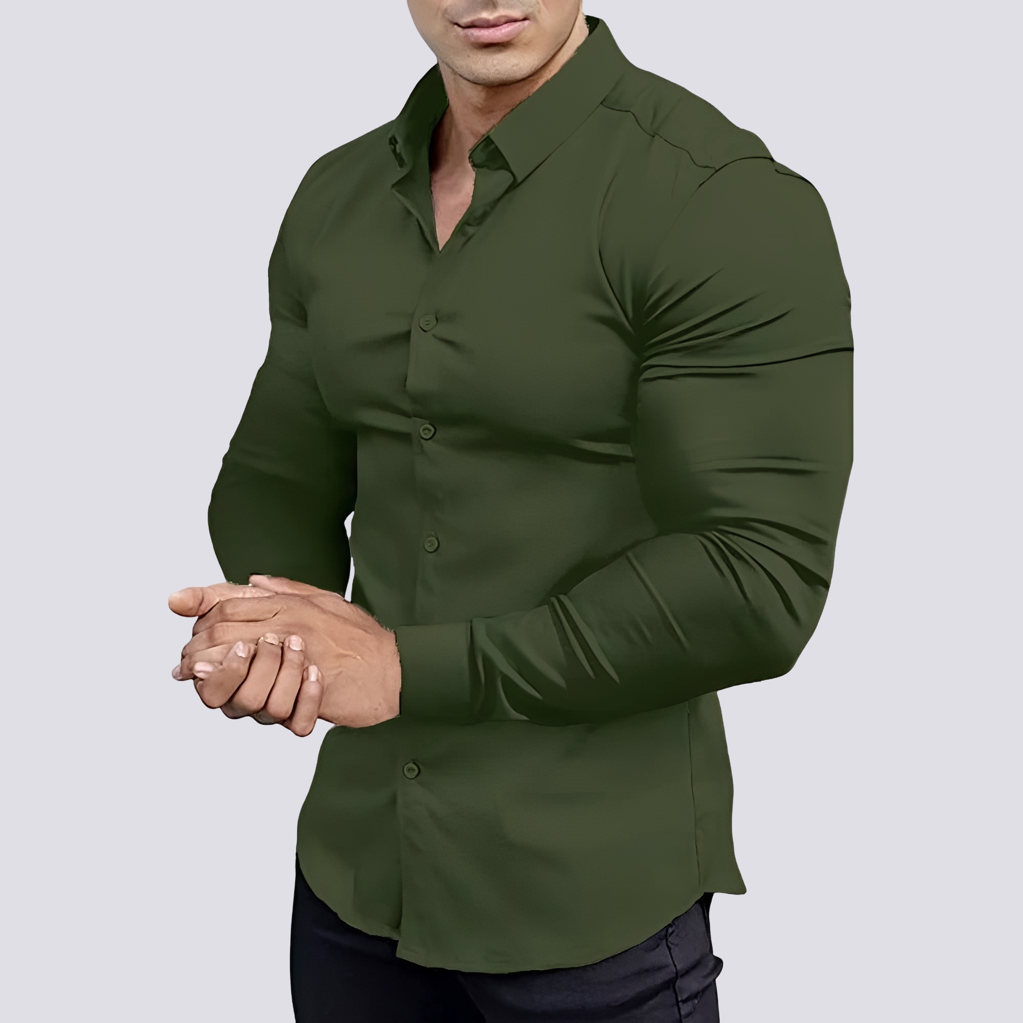 Benson - Lässiges Slim-Fit Hemd