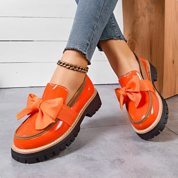 Miley - Stilvolle Schleifen-Loafer
