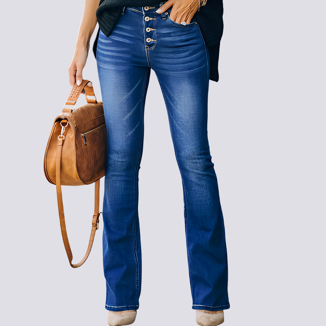 Rosie – Schlagjeans für Damen – für den lässigen Alltag