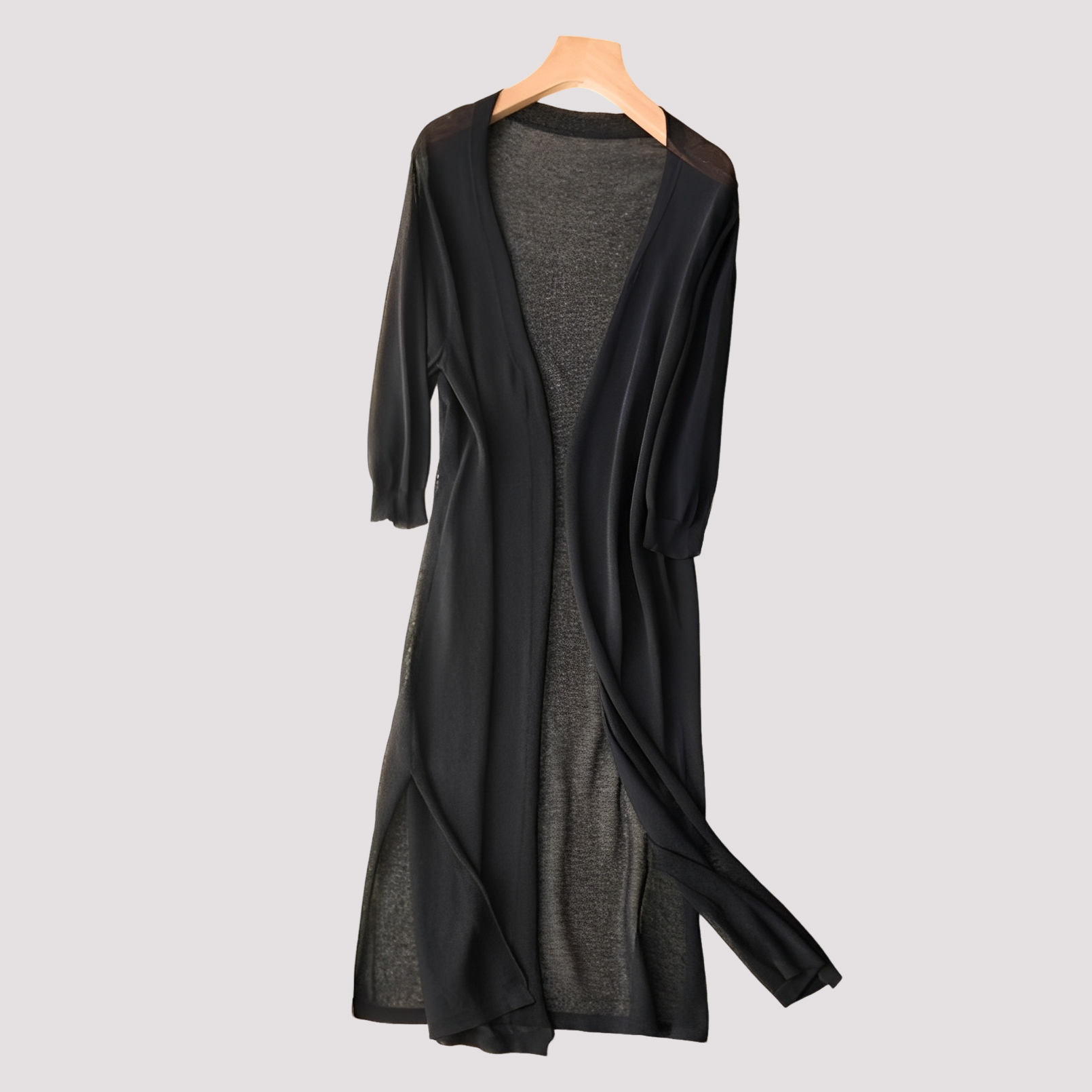 Fannie - Lässiger langer Cardigan für Damen