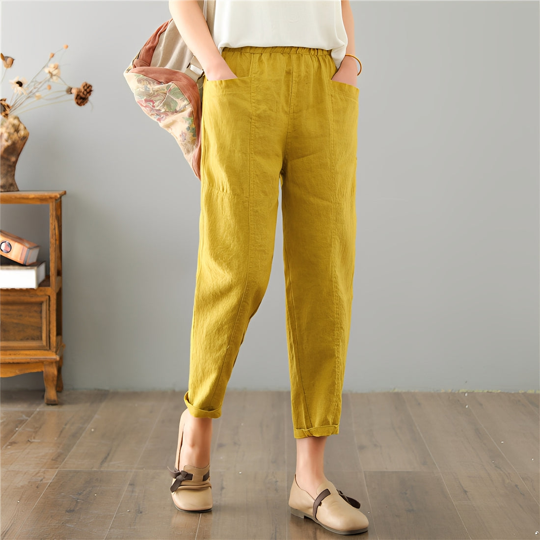 Gretchen - Lässige Freizeithose mit Taschen für Damen