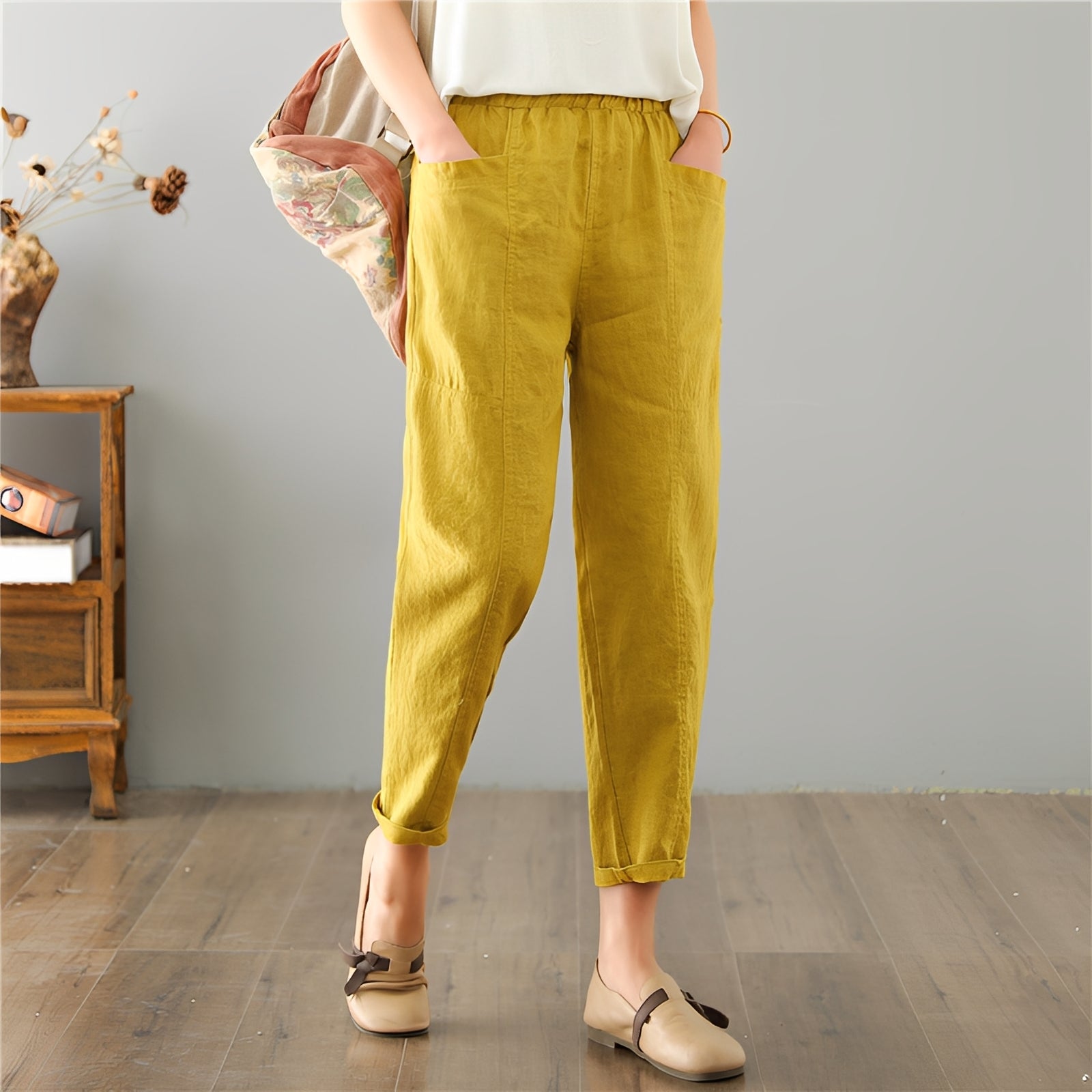 Gretchen - Lässige Freizeithose mit Taschen für Damen