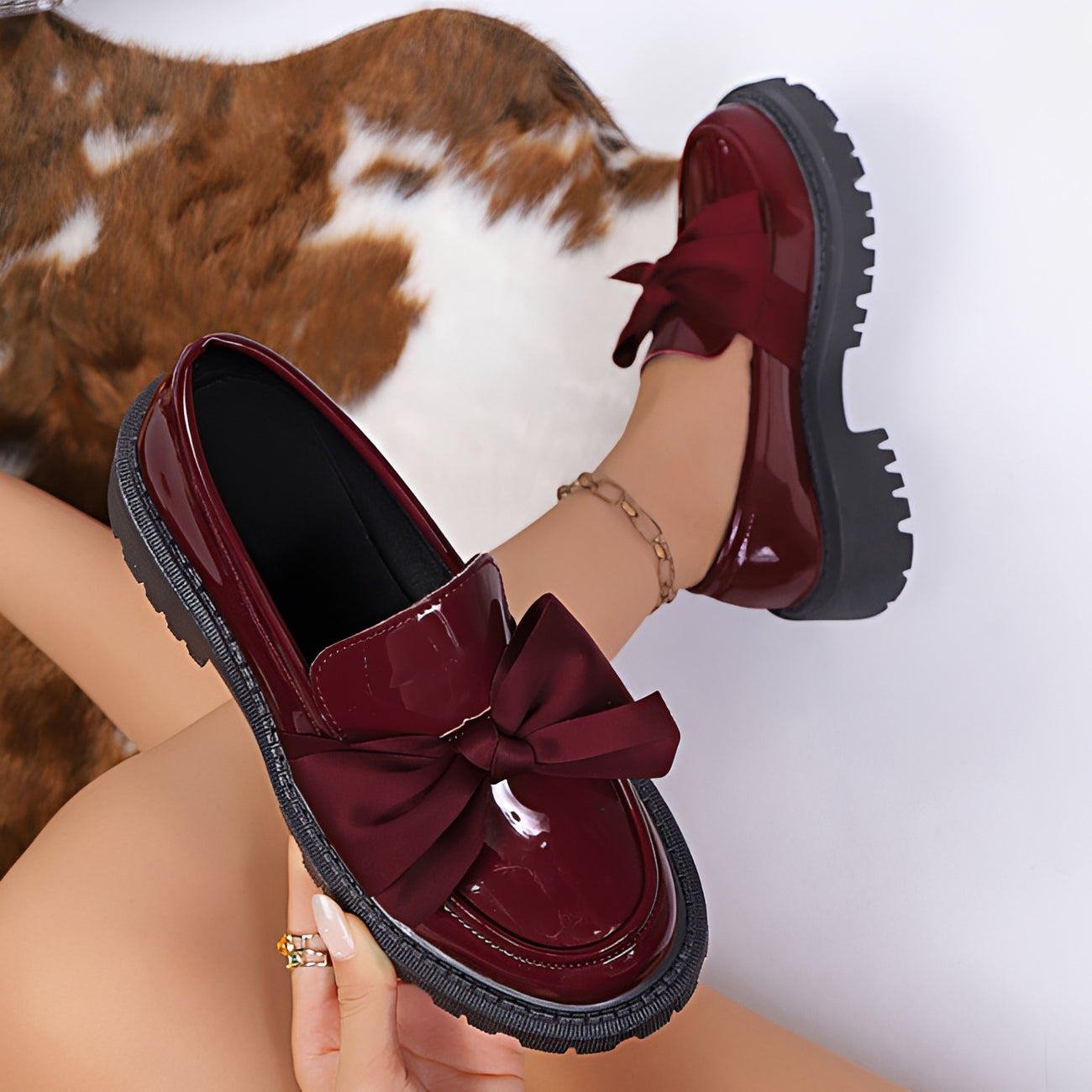 Yasir - Klassische Loafer mit Schleife
