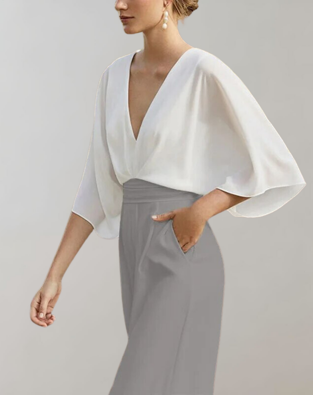 Melanie - Lockerer Stil mit weitem Bein
