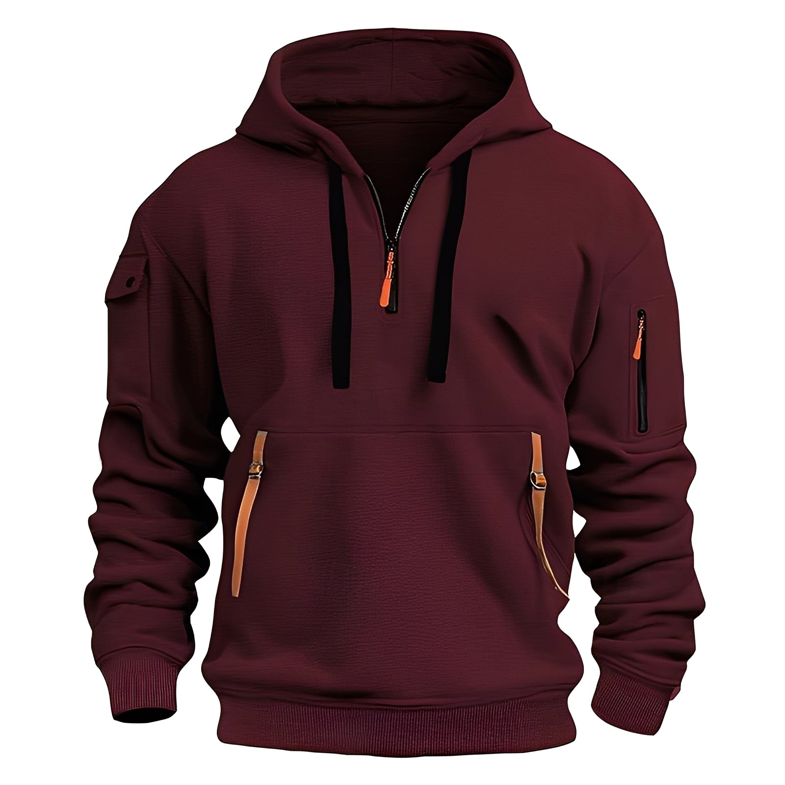 Burton - Trendiger Hoodie mit halbem Reißverschluss