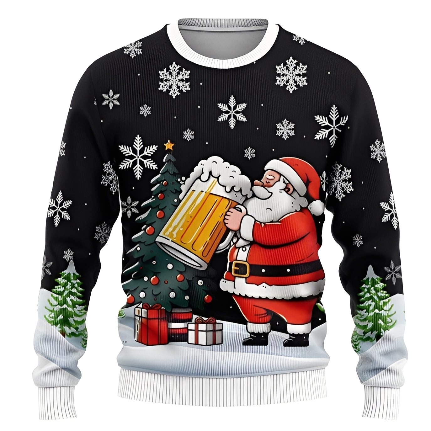 Foster - Trendiger Weihnachtspullover