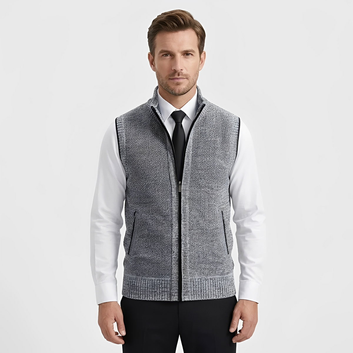 Damion - Warme Jacke mit Reißverschluss