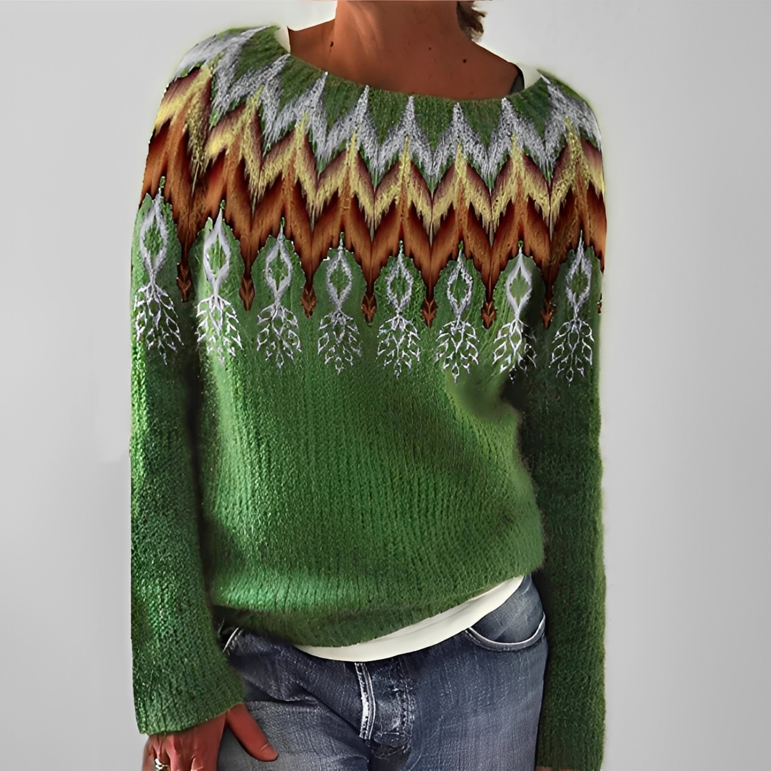 Christiana - Traditioneller und bequemer Pullover
